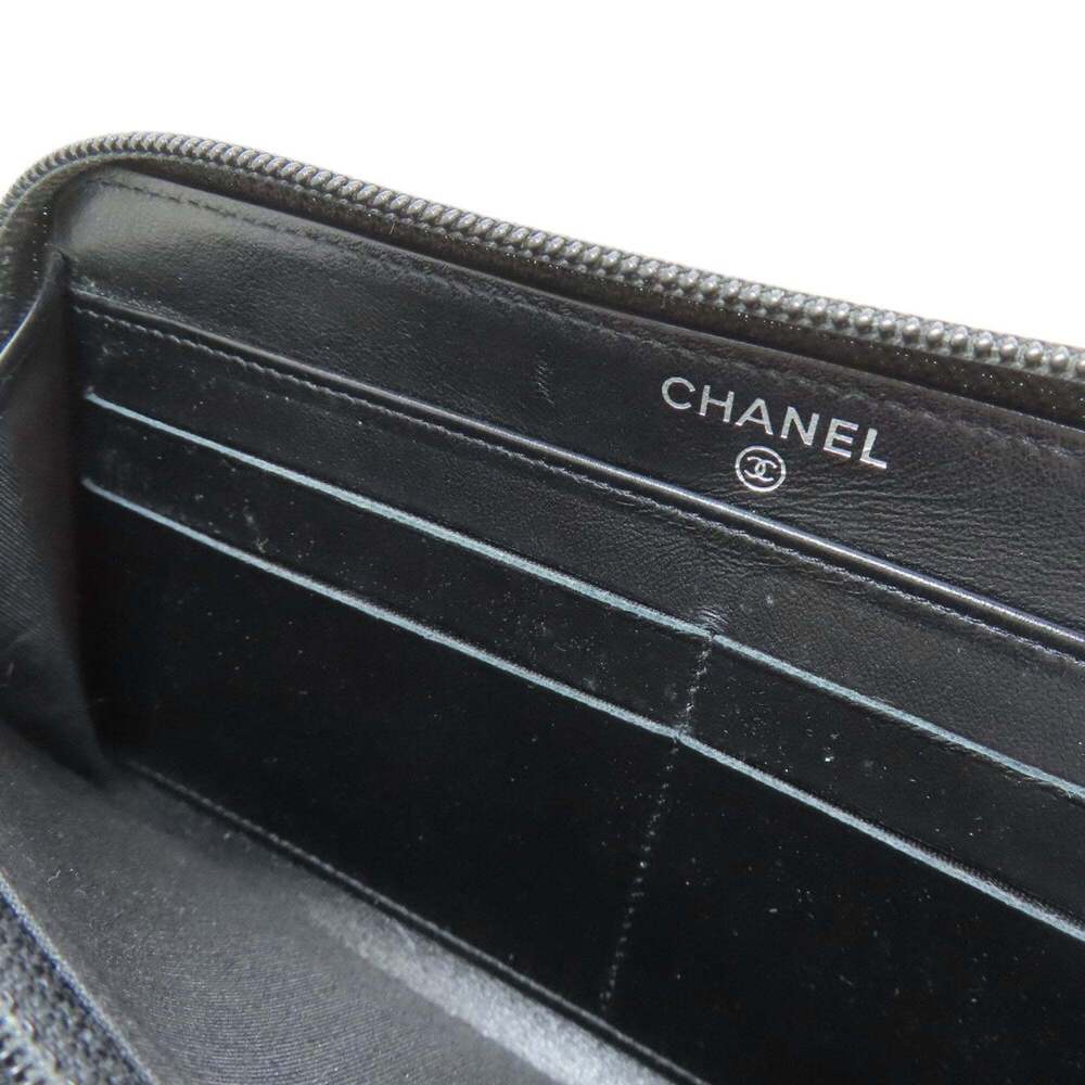 CHANEL Black Logo Wallet - Picture 13 of 16